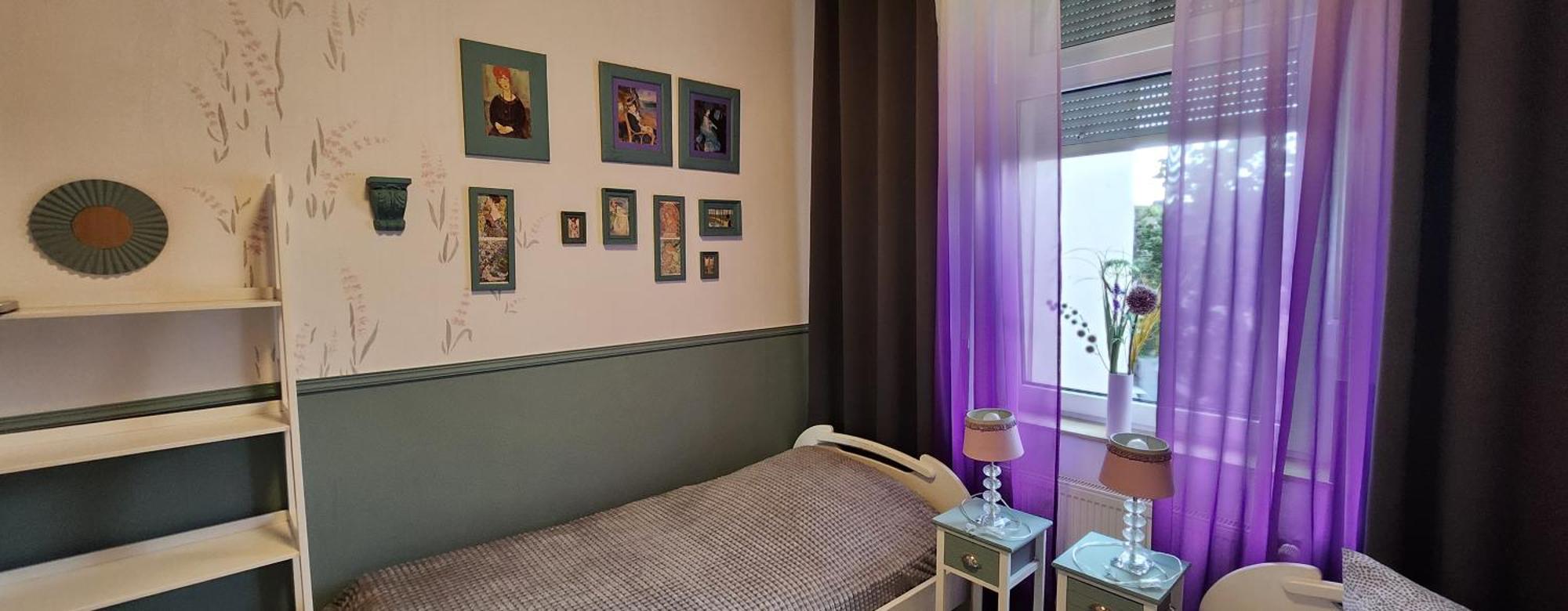 Elena Flat Lavendel Duisburg Zentrum Luaran gambar