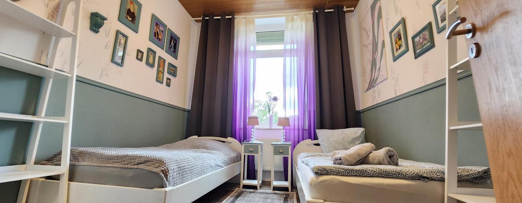 Elena Flat Lavendel Duisburg Zentrum Luaran gambar